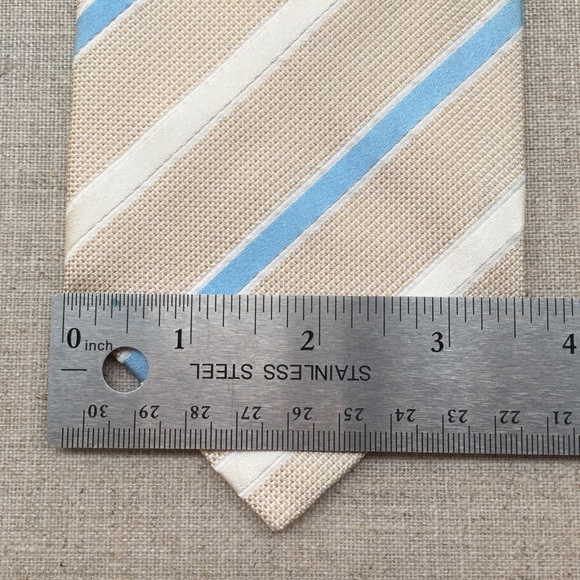 Pal Zileri Multicolour Stripped Tie - Picture 3 of 5